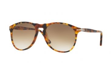 Image of Persol PO9649S Sunglasses 105251-55 - Madreterra Frame, Clear Gradient Lenses
