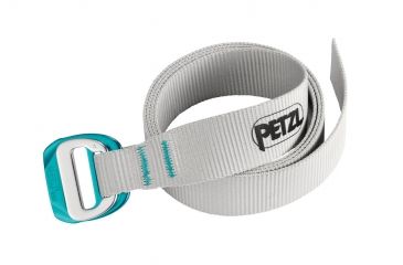 Image of Petzl CEINTURE Belt w/Logo and DoubleBack Light Buckle,Turquoise Z10 T