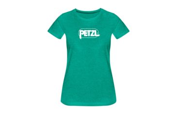 Image of Petzl Eve T-Shirt - Women's, Mottled Green, Small, Z007BC00