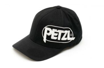 Image of Petzl FLEXFIT Logo Ball Cap,Black,Size 1 Z80 B