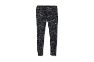 Image of Smartwool PhD Printed Tight-Women's, Black, Large, SW014083001-L