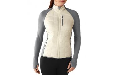 Image of PhD Smartloft Divide Full Zip Jacket - Women's-Natural-X-Large