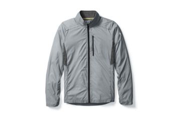 Image of Smartwool PhD Ultra Light Sport Jacket - Men's, Light Gray, Small, SW016068039-S