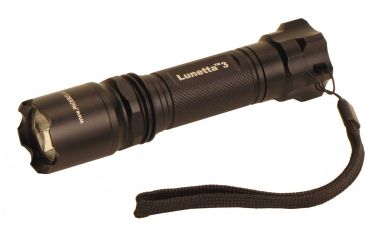 Image of Phoebus Tactical PL CREE LED Lunetta Flashlight with Strobe, Black, Medium PL-3
