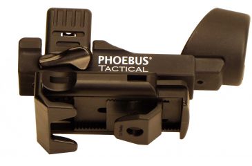Image of Phoebus Tactical PRFH-14 Quick Release Rotating Fast Holster Flashlight, Black, Medium PRFH-4/35
