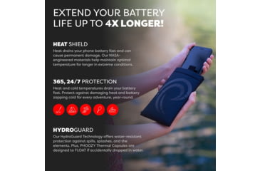 Image of Phoozy Apollo II Phone Protector, Blackout, Plus, 347702