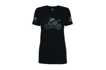 Image of Pipe Hitters Union Womens Large PHU Wild Short Sleeve Shirt, Black, Large, PHUPT212WB-L