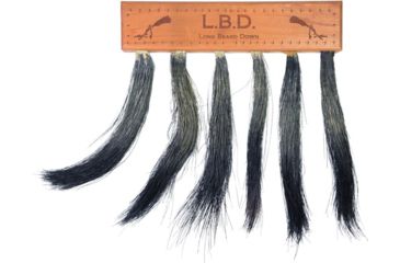 Image of Pittman Game Calls Long Beard Down Multi Turkey Beard Mount