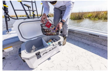 Image of Plano Frost Cooler w/Display, 32qt, White, 32 quart, PLAC32WHD