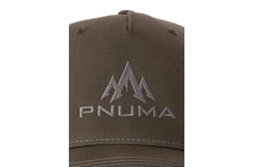Image of Pnuma Outdoors Lifestyle Five Panel Mesh Trucker Cap - Mens, Beetle/Quarry, OSFM, P608BQ