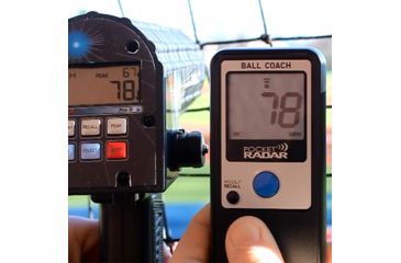 Image of Pocket Radar Ball Coach Pro-Level Speed Training Tool-Radar Gun, Black, 4.7x2.3x0.8 in. 5176600206-CE