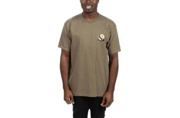 Image of Poler Floral Vibes T-Shirt, Medium, Military Green, 221APM2007-MILITARY GREEN-M
