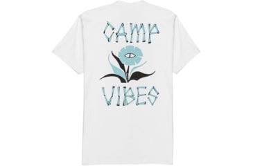 Image of Poler Floral Vibes T-Shirt, 2XL, White, 221APM2007-White-XXL