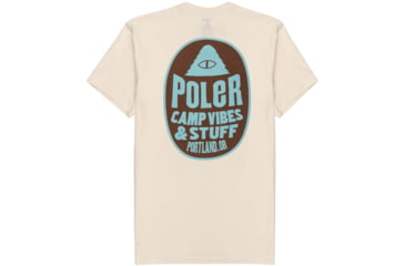 Image of Poler Fruit Sticker T-Shirt, Medium, Natural, 221APM2003-Natural-M