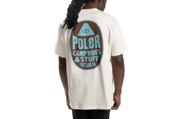 Image of Poler Fruit Sticker T-Shirt, Medium, Natural, 221APM2003-Natural-M