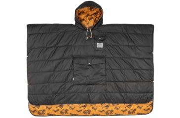 Image of Poler Poncho, Black Ginger Critter, One Size, 212ACU5601-BLGCRITTER-O/S
