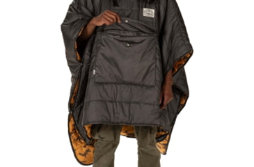 Image of Poler Poncho, Black Ginger Critter, One Size, 212ACU5601-BLGCRITTER-O/S
