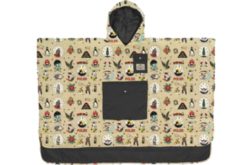 Image of Poler Poncho, Dark Seas, Small/Medium, 222CLN5605-Dark Seas-S/M