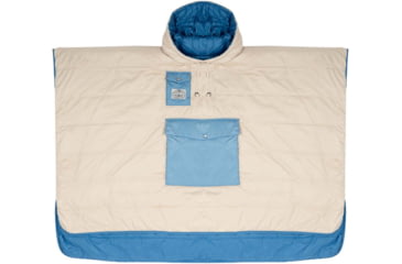Image of Poler Poncho, High Tide Blue, Large/Extra Large, 221ACU5601-HTBlue-L/XL