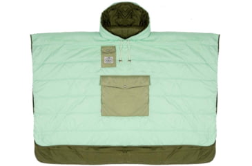 Image of Poler Poncho, Jungle Green, Small/Medium, 221ACU5601-Jungle Green-S/M