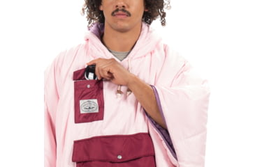 Image of Poler Poncho, Purple Haze/Dusty Rose, One Size, 214ACU5601-PurplDRose-O/S