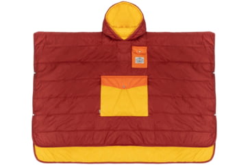 Image of Poler Poncho, Sunrise Orange, Large/Extra Large, 223ACU5601-SrOrange-L/XL
