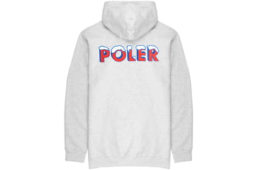Image of Poler Pop Hoodie, Extra Large, Grey Heather, 223APM2602-Grey Heather-XL