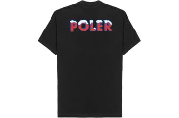 Image of Poler Pop T-Shirt, Large, Black, 223APM2003-Black-L