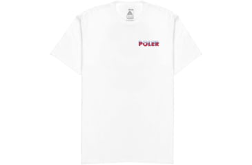 Image of Poler Pop T-Shirt, Medium, White, 223APM2003-White-M