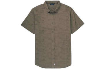Image of Poler The Ned Shirt, Extra Large, Powder Olive, 211APM3001-Powder Olive-XL