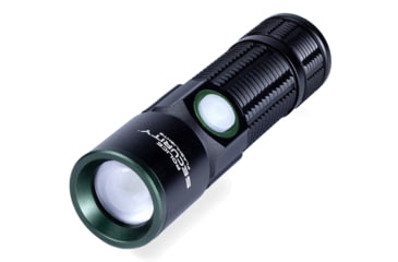 Image of Police Security Flashlights USB Rechargeable 550 Lumens LED Car Flashlight, Black, 97947