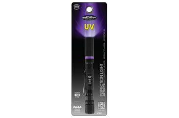 Image of Police Security Flashlights Psf 395nm Uv Penlight Black W/ 2aaa Batteries