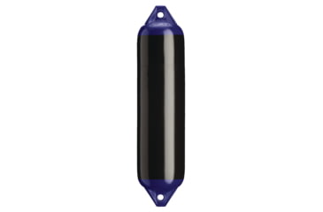 Image of Polyform U.S. F-1 F Series Fender - 6in x 24in, Black, F-1 BLACK