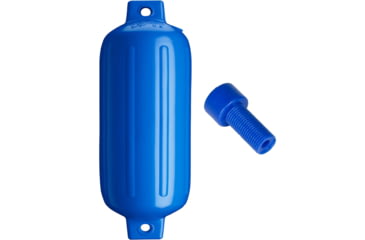 Image of Polyform U.S. G-5 Twin Eye Fender 8.8in x 26.8in - Blue w/Adapter, G-5-BLUE