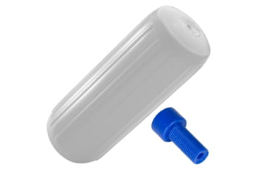 Image of Polyform U.S. HTM-3 Fender 10.5in x 27in - White w/Adapter, HTM-3-WHITE