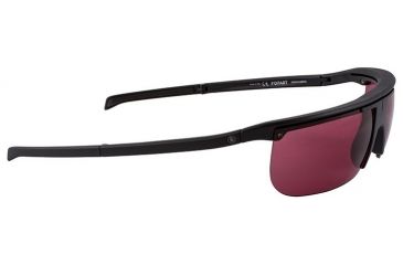 Image of Popticals PopArt Sunglasses, Black Matte Frame, Purple Lens, 200030-BMPS