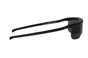Image of Popticals PopArt Sunglasses, Black Matte Frame, Gray Lens, Polarized, 010030-BMGP