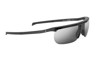 Image of Popticals PopArt Sunglasses, Black Matte Frame, Gray Lens, Polarized, 010030-BMLN