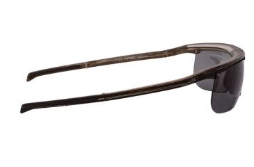 Image of Popticals PopArt Sunglasses, Brush Black Matte Frame, Gray Lens, Polarized, 090030-ZUGP