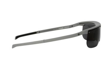 Image of Popticals PopArt Sunglasses, Grey Matte Frame, Gray Lens, Polarized, 010030-GMGP