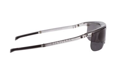 Image of Popticals PopArt Sunglasses, Smoke/Clear Crystal Gloss Frame, Gray Lens, Polarized, 030030-SFGP