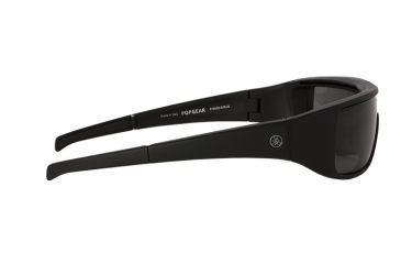 Image of Popticals PopGear Sunglasses, Black Matte Frame, Gray Lens, 010050-BMGS