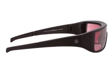 Image of Popticals PopGear Sunglasses, Black Matte Frame, Purple Lens, 200050-BMPS