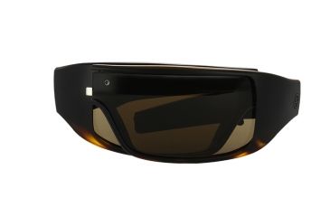 Image of Popticals PopGear Sunglasses, Black/Tortoise Matte Frame, Brown Lens, 010050-AUNS