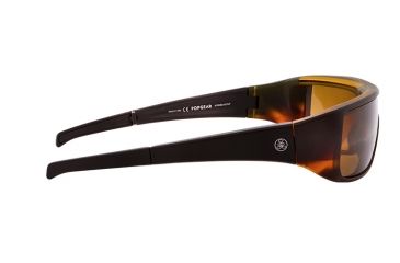 Image of Popticals PopGear Sunglasses, Black/Tortoise Matte Frame, Brown Lens, Polarized, 010050-AUNP