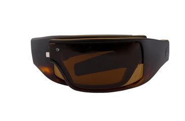 Image of Popticals PopGear Sunglasses, Black/Tortoise Matte Frame, Brown Lens, Polarized, 010050-AUNP