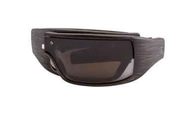 Image of Popticals PopGear Sunglasses, Brush Black Matte Frame, Gray Lens, Polarized, 090050-ZUGP