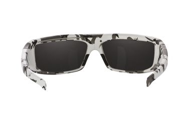 Image of Popticals PopGear Sunglasses, White Camouflage Matte Frame, Gray Lens, 010050-CCGS
