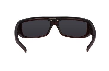 Image of Popticals PopGear Sunglasses, Wine/Black Crystal Matte Frame, Gray Lens, Polarized, 030050-LEGP