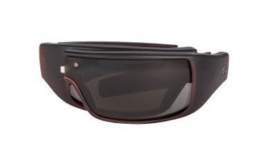 Image of Popticals PopGear Sunglasses, Wine/Black Crystal Matte Frame, Gray Lens, Polarized, 030050-LEGP